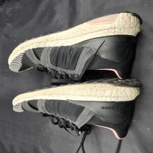 Adidas Black and Cream Contemporary Sneakers‎